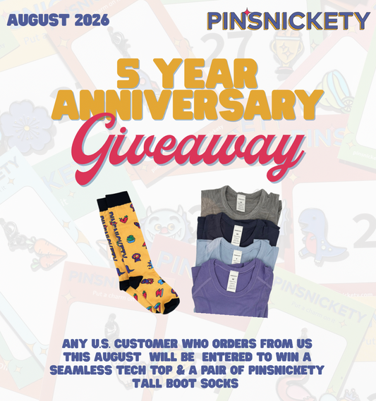 Five years of Pinsnickety!