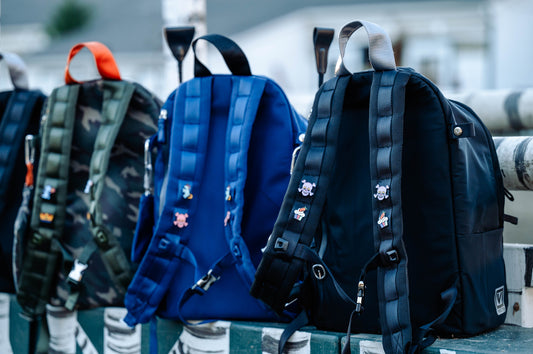 Pinsnickety x Veltri Sport: Put a Pin on your Backpack!