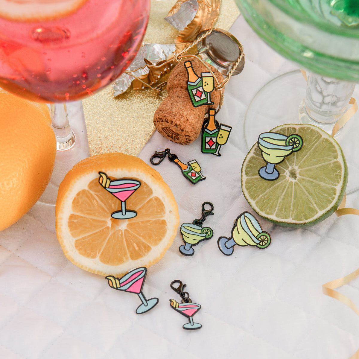Pin Set Cocktail BOOM! Collection – Pinsnickety