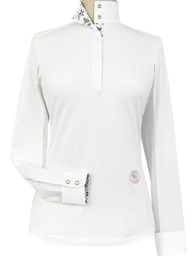 Unicorns Ladies Talent Yarn Straight Collar Long Sleeve Show Shirt