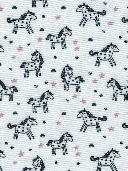 Unicorns Ladies Talent Yarn Straight Collar Short Sleeve Show Shirt