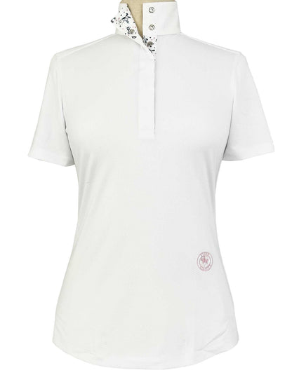 Unicorns Girls Talent Yarn Straight Collar Short Sleeve Show Shirt