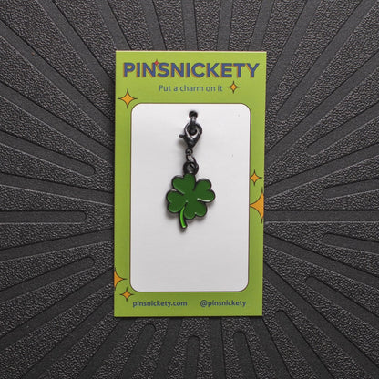 Pinsnickety bridle braid charm on a card